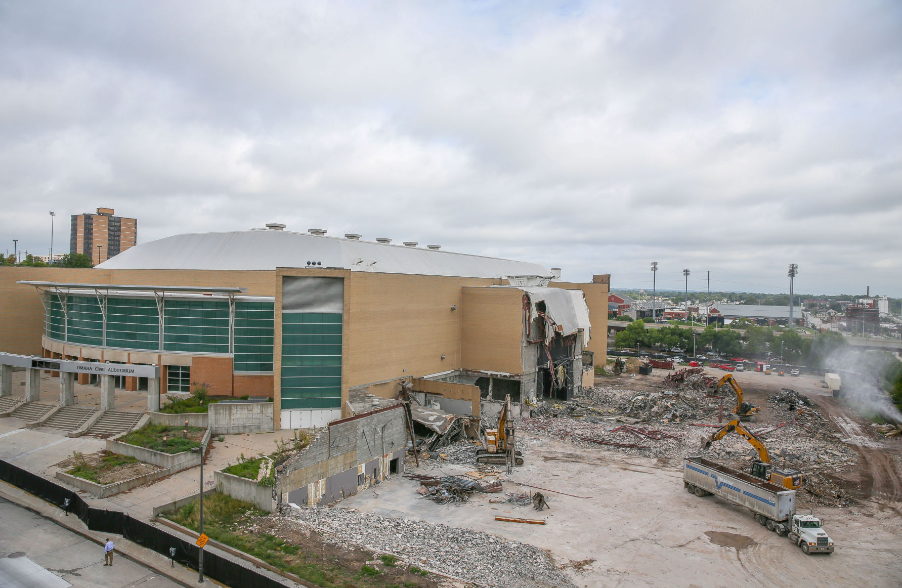 Civic Auditorium demolition